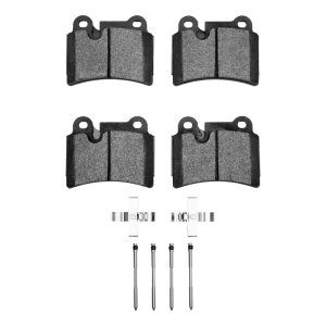 Volkswagen Touareg Brake Pads - Rear - R1 Concepts - Ceramic - `07-`09